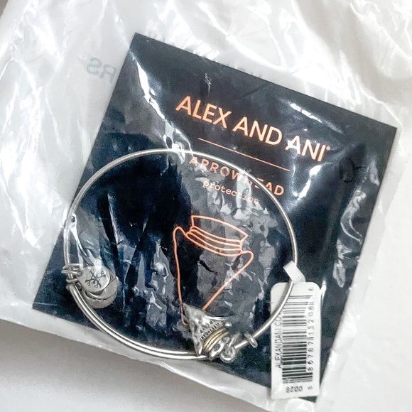 ALEX AND ANI Arrowhead Charm Bangle - Picture 3 of 3